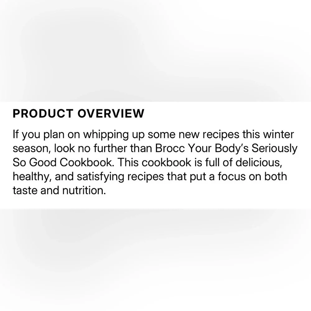 Brocc Your Body enhance your